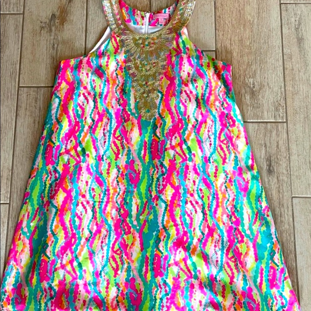 EUC Dripping In Jewels Dress